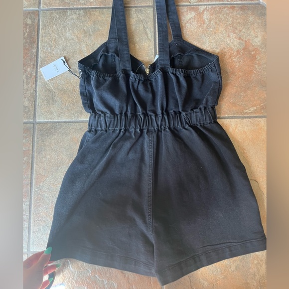 Denim Romper - Picture 3 of 3